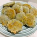 ♪ひつじ's cooksnap of when they made ふわふわ蓮根もち♪手づかみ食べ離乳食後期.