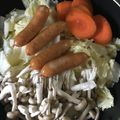 よーはるまー's cooksnap of when they made 親子で楽しむ♪シャウエッセンの七変化鍋.