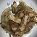 ♪choko♪'s cooksnap of when they made トンテキ☆メープルマスタードソース.