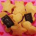 hisarinpon's cooksnap of when they made 型抜きクッキー.