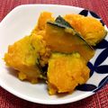 フジぽん's cooksnap of when they made かぼちゃ煮物 パンプキン ホクホク.