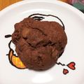 ｒｉｃｈａ☆'s cooksnap of when they made スタバ風チョコスコーン♥︎バレンタイン.