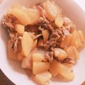 クック8PPT80☆'s cooksnap of when they made 豚バラと大根の煮物.