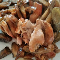 クックGP0CNM☆'s cooksnap of when they made 鶏肉とごぼうの煮物.