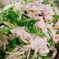 まきお83's cooksnap of when they made 豚しゃぶと水菜のサラダ.