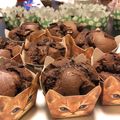 犬Gyami's cooksnap of when they made HMで超〜簡単！濃厚チョコレートマフィン.