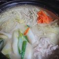 ニコまる★'s cooksnap of when they made 我が家の豆乳鍋しゃぶしゃぶ.
