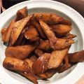 yuijuy's cooksnap of when they made ゴボウのバルサミコ炒め.