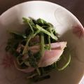 まりもひよこ's cooksnap of when they made 豆苗のポンマヨあえ.