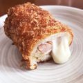みんにょんぼん's cooksnap of when they made 食パンで簡単♡ウインナーチーズ揚げパン.