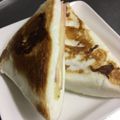 ちぃちちー's cooksnap of when they made はんぺん、チーズ＆ハムの挟み焼き♪.