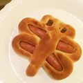 クック0A3EI0☆'s cooksnap of when they made 卵不要☆簡単パン作り☆『とんぼパン』.