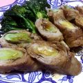 ばぶーしゅ☆'s cooksnap of when they made グリル白ネギの豚肉巻き.