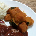 ポニーリボン's cooksnap of when they made かぼちゃのつけ合わせ～和えるだけ・・☆.