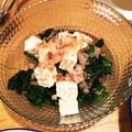 けーーぽん's cooksnap of when they made ほうれんそうとクリームチーズのわさび和え.