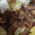 こびぃ。's cooksnap of when they made さつまいもと豚肉の炒めもの.