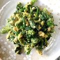 さえ。's cooksnap of when they made 菜の花と玉子のからしマヨ炒め◎お弁当に♪.