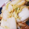mariyam's cooksnap of when they made 白菜だけ☆簡単白菜炒め酸辣風味.