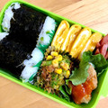 ひろママ✴︎'s cooksnap of when they made 釜揚げしらすと青ネギとゴマのお握り.