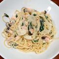 ♪佑実♪'s cooksnap of when they made サーモンのクリームパスタ・レモン風味。.