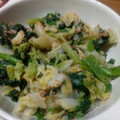 ぱんだねーさん's cooksnap of when they made 白菜！白菜とほうれん草のごま和え.