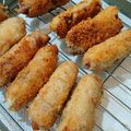 ぱんぽん's cooksnap of when they made 揚げない☆簡単ウインナーロールカツ。.