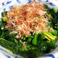 mahalo☆★'s cooksnap of when they made レンジで簡単！ほうれん草のお浸し.