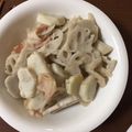 すぎすぎばぁ's cooksnap of when they made Ф里芋とレンコンの洋風煮Ф.