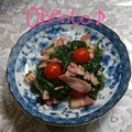 ひトみ's cooksnap of when they made ほうれん草とベーコンの簡単炒め.