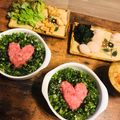 クゥーチャーの親びん's cooksnap of when they made ♡ハートのネギトロ丼♡.