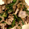 クックQM7AMR☆'s cooksnap of when they made 豚肉とピーマンのオイスターソース炒め.