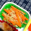 nosso's cooksnap of when they made 人参とエノキの醤油チーズ.