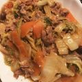 クックSHCHTZ☆'s cooksnap of when they made 白菜大量消費♪白菜と豚肉のオイマヨチーズ.