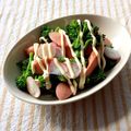 よこ耳ねこ's cooksnap of when they made 簡単！ブロッコリーとウインナーのマヨかけ.