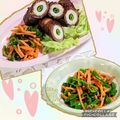 ♪としクック♪'s cooksnap of when they made 母のお弁当のすみっこ人参ピーマン炒め.