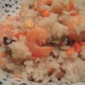 ジェットママ's cooksnap of when they made 炊飯器におまかせ♪海老ピラフ.