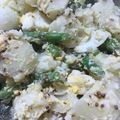 Eire's cooksnap of when they made じゃがいもとアスパラのマヨマスタード和え.