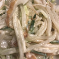 うさくまぱん's cooksnap of when they made もやしときゅうりとちくわのマヨポン和え.