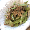 クック2W9Q1P☆'s cooksnap of when they made ツナと若ごぼうの簡単炒め.