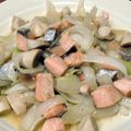 みきんこと神威's cooksnap of when they made 鮭とキノコの炒め物.