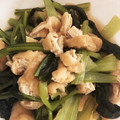 クックLW8BK4☆'s cooksnap of when they made 小松菜と油あげの炒め煮.