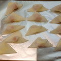 T0moco's cooksnap of when they made しゅうまいの皮でぱりぱりチーズ☆.