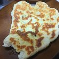クックY6P7T5☆'s cooksnap of when they made インドカレーに！ふわふわチーズナン.
