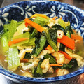 ☆MAHALO★'s cooksnap of when they made ♡農家直伝♡小松菜と油揚げの煮浸し.
