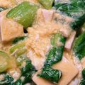 クックKN86N9☆'s cooksnap of when they made チンゲンサイの卵とじ塩あんかけ.