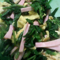 プチ☆トマト's cooksnap of when they made 簡単 ほうれん草とハム玉子 中華和え.