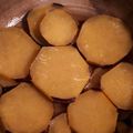 EmikoT's cooksnap of when they made お弁当に☆さつまいものはちみつレモン煮.