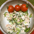 blue_apron's cooksnap of when they made きゅうりのツナマヨアマニ油和え＊.