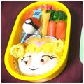 みひろん☆'s cooksnap of when they made プリキュア はぐたん弁当 キャラ弁.