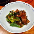 なおミール's cooksnap of when they made さんま蒲焼缶で☺ねぎ煮込み.